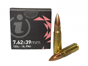 Igman 7.62x39mm 123GR Brass Cased Ammunition 