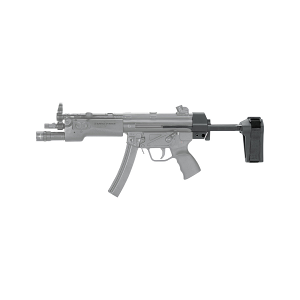 SB Tactical HKPDW01SB PDW Brace Black 3 Position Adjustable 