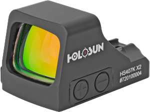 HOLOSUN HE407K-GD-X2 REFLEX SIGHT 6MOA GOLD DT