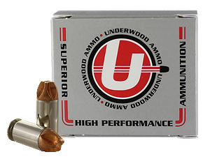 Underwood Ammo 844 Xtreme Defense 45ACP+P 135gr Solid Monolithic 20 Per Box