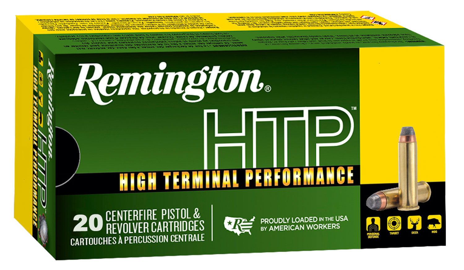 Remington HTP .380 Auto 88 GR. JHP - 20RD