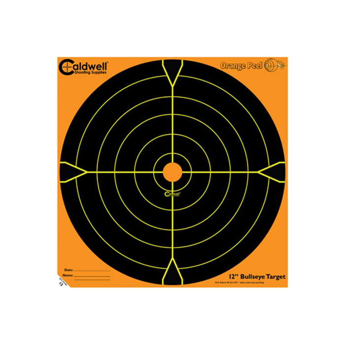 Caldwell Orange Peel Bullseye Target 12