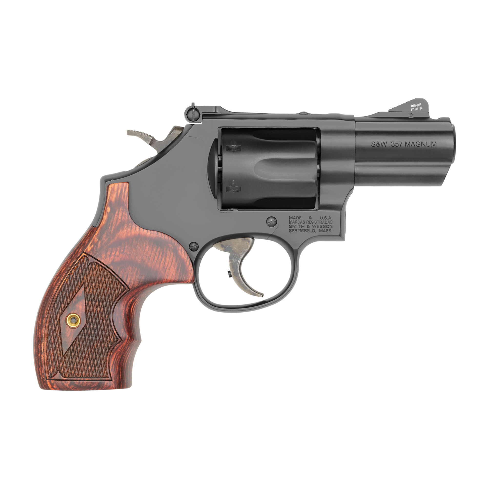 Smith & Wesson 13323 Performance Center Model 19 Carry Comp 38 S&W Spl +P, 357 Mag 6rd 2.50