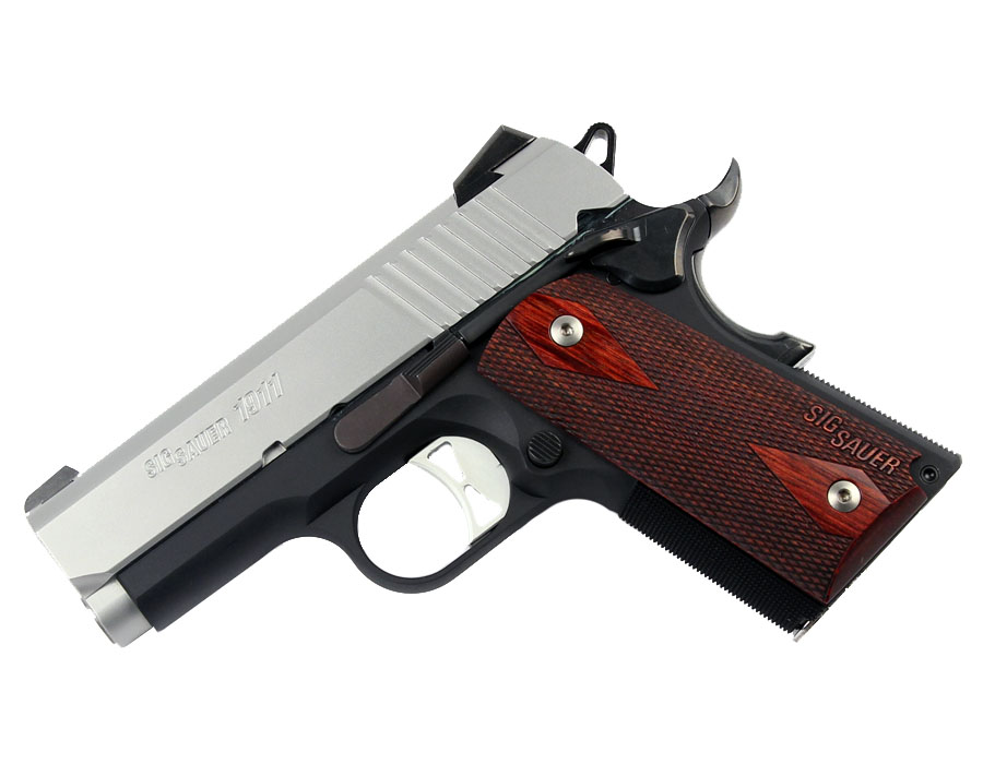 Sig Sauer 1911 Ultra Compact, Two-Tone, 9mm, Night Sights