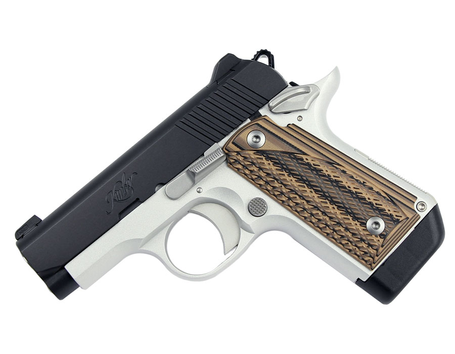 Kimber Micro Carry Advocate .380ACP - Brown G10 Grips