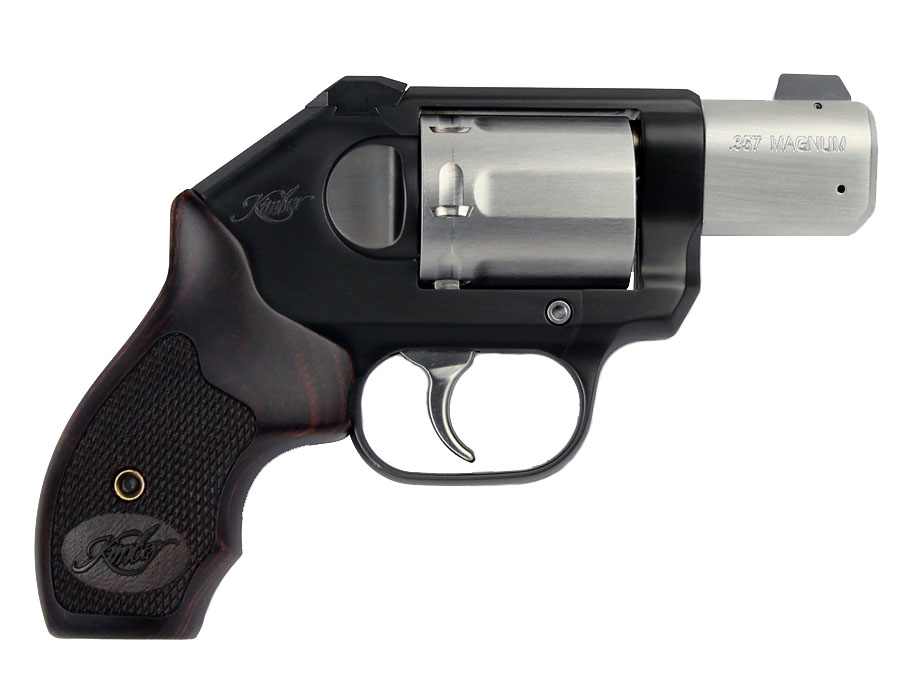 Kimber K6S CDP Revolver .357 Magnum - Rosewood Grips