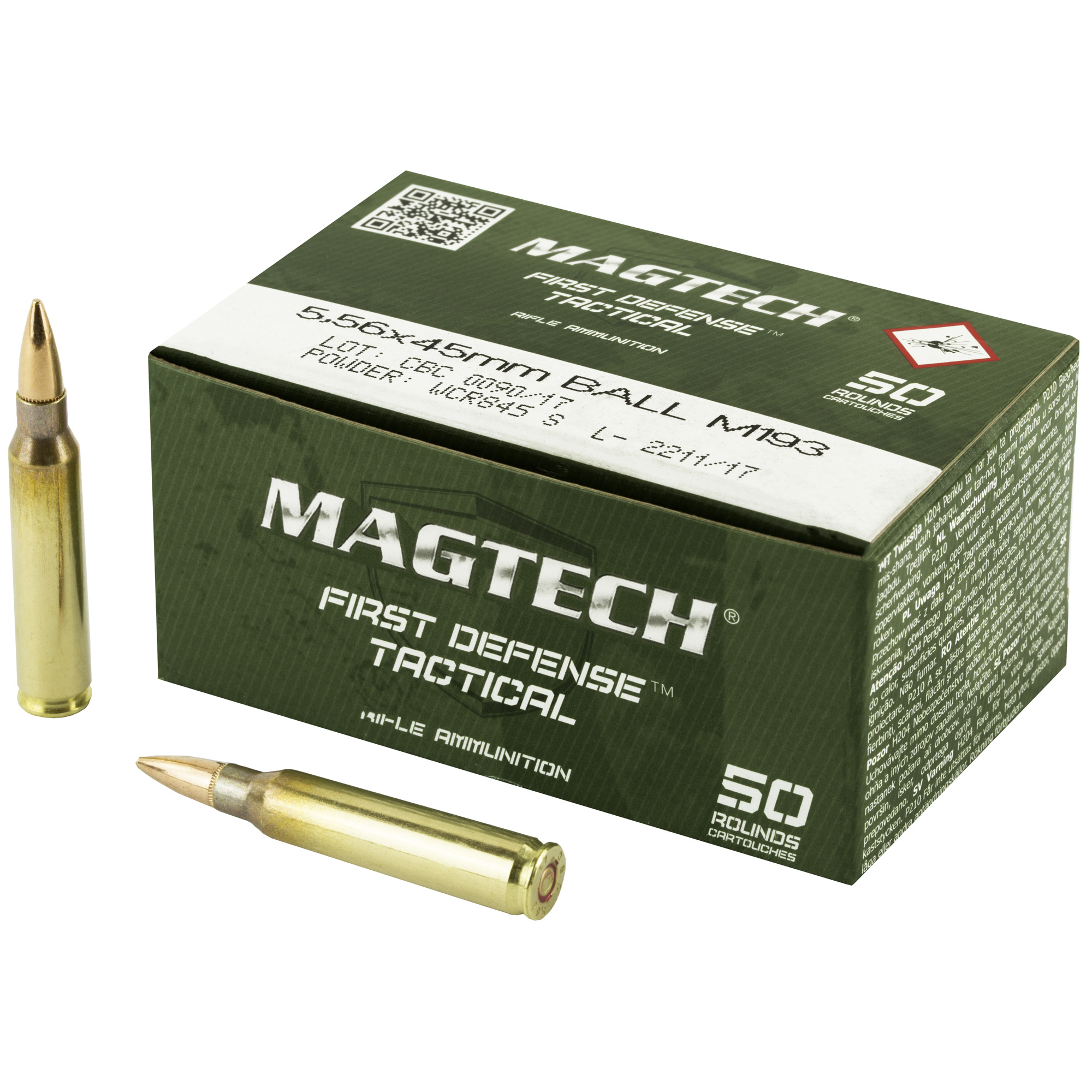 Magtech 5.56mm 55GR FMJ