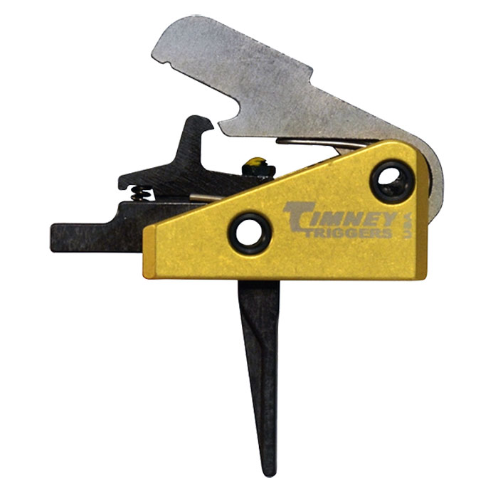 Timney Triggers Solid Straight AR15 Competition Trigger - Small Pin - 3LB