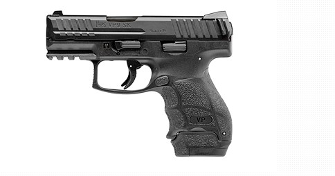 VP9SK, Subcompact, Optics Ready, 9mm, one 13rd and two 10rd magazine and night sights	