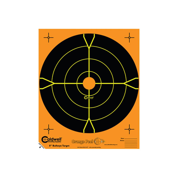 Caldwell Orange Peel Bullseye Target 8