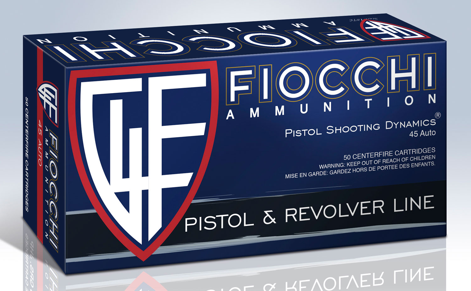 Fiocchi 45T500 Defense Dynamics 45 ACP 230 gr Jacketed Hollow Point