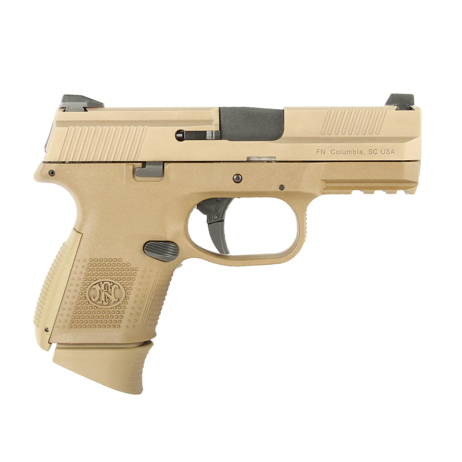 FN FNS-9 Compact, 9mm, FDE
