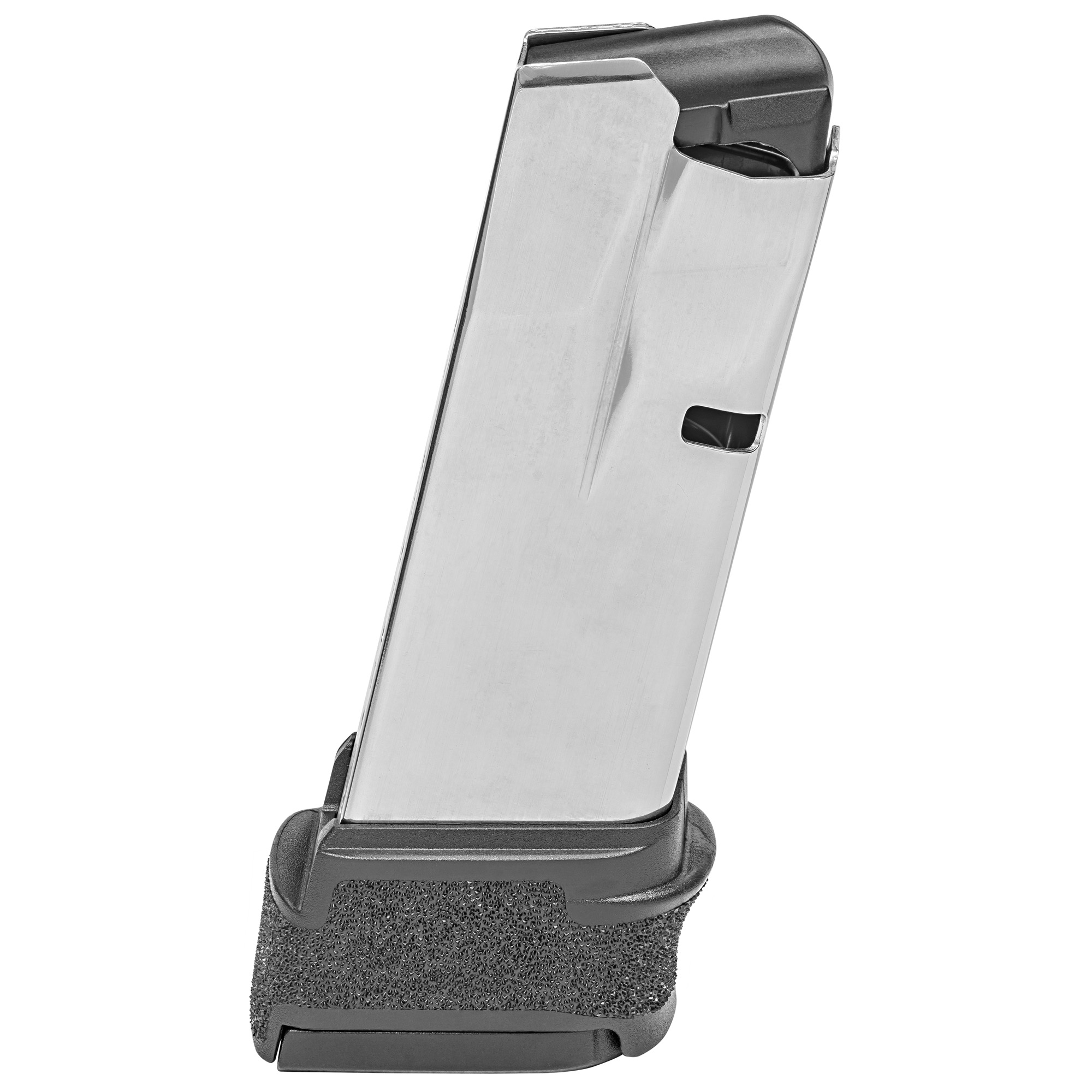Springfield, Magazine, 9MM, 15 Rounds, Fits Hellcat, with Black Base, Stainless, Silver