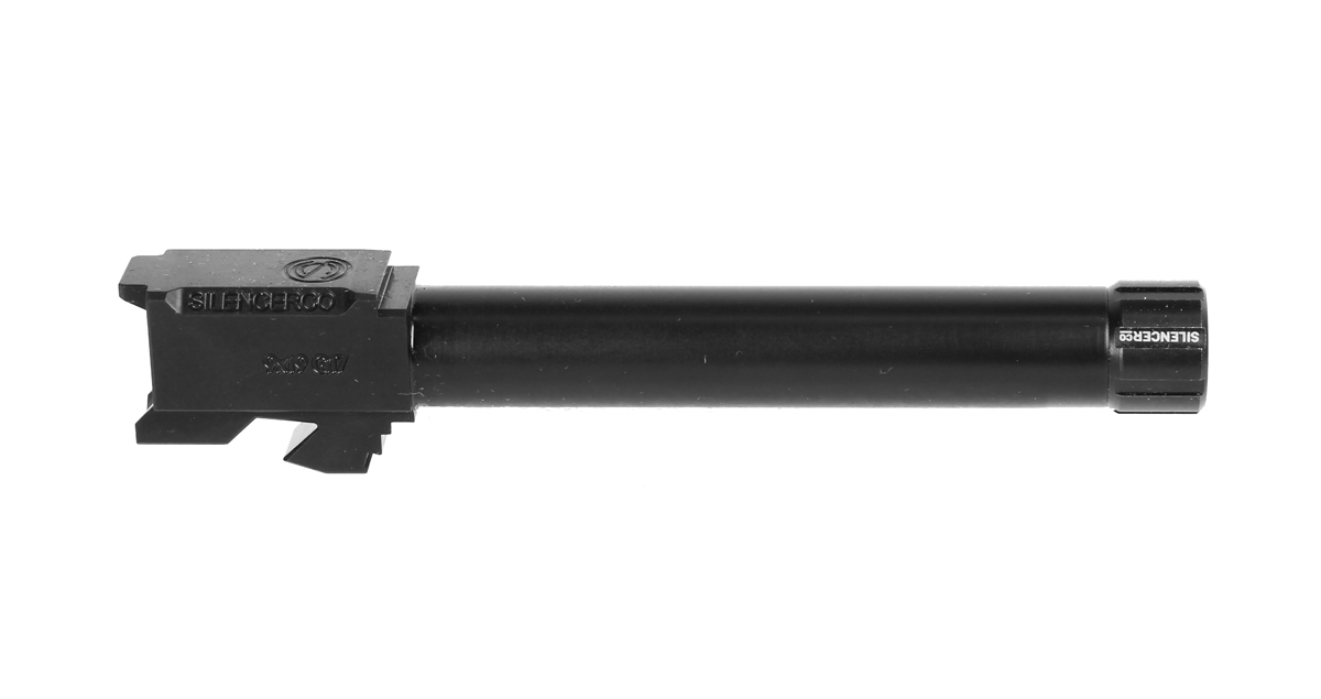 SilencerCo Barrel Glock 17, 9mm - 1/2-28