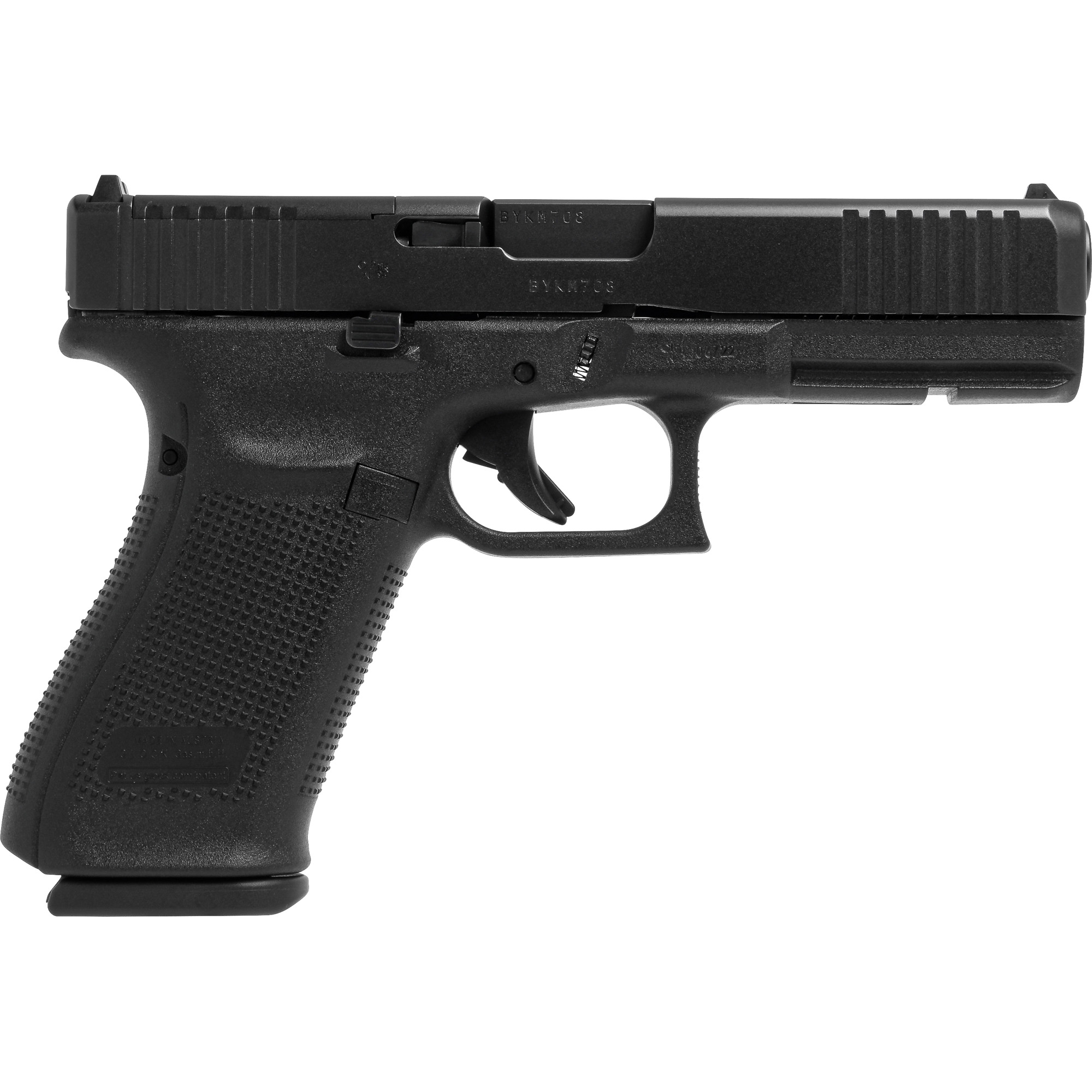 Glock, 20 Gen 5 MOS, Striker Fired, Semi-automatic, Polymer Frame Pistol, Full Size, 10MM, 4.61