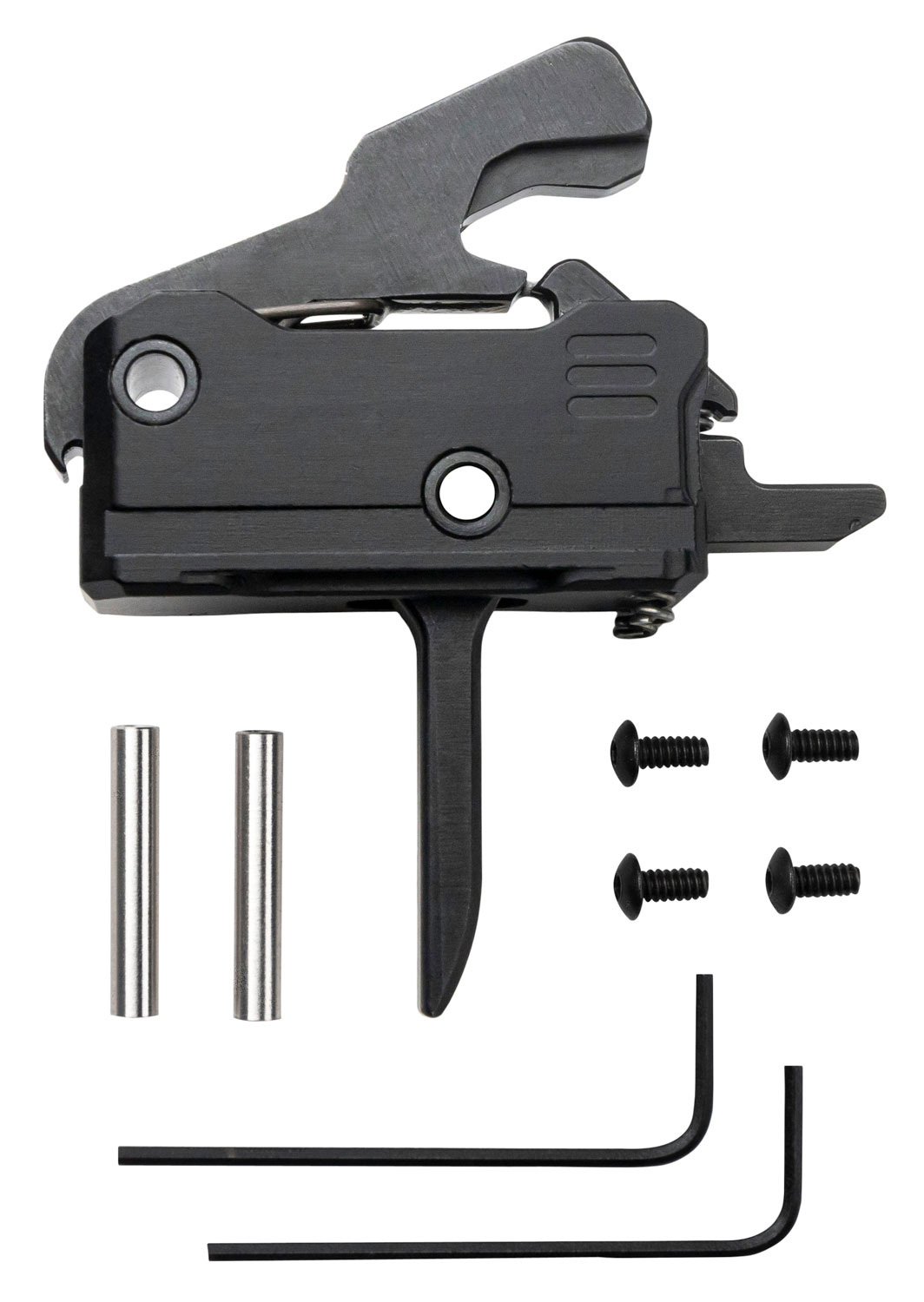 Rise Armament T017FBLK RA-140 Super Sporting Black Hardcoat Anodized Flat Trigger Single-Stage 3.50 lbs