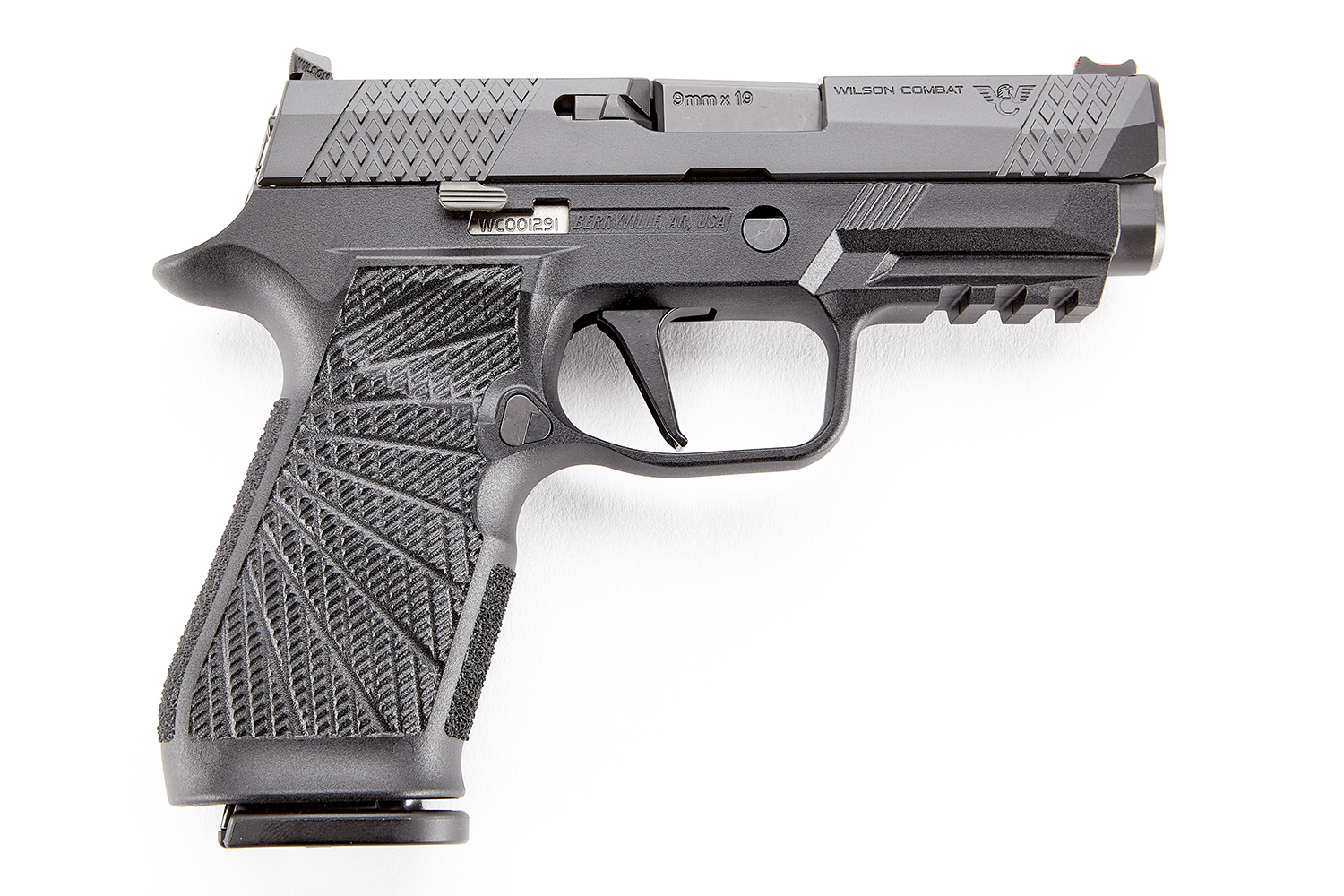 Wilson Combat / Sig Sauer P320, Carry, 9mm, Action Tune with Straight Trigger - Black Module
