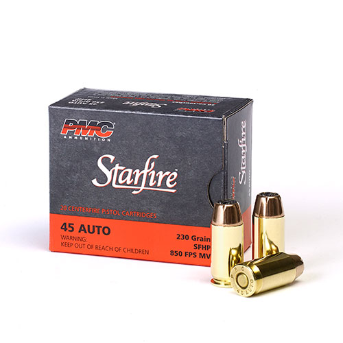 PMC Starfire, 45 ACP, 230 GR, Hollow Point, 20RD