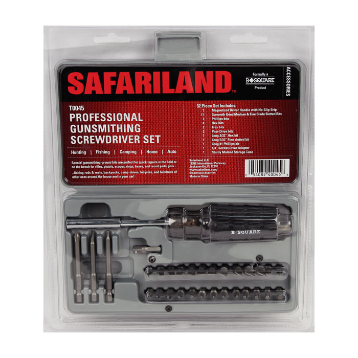 Safariland Professional Gunsmith Screwdriver Set - 32 Piece