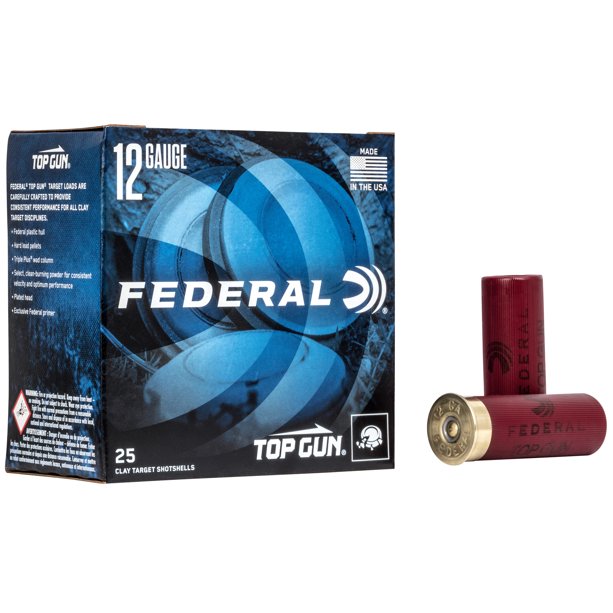 Federal, Top Gun, 12 Gauge 2.75