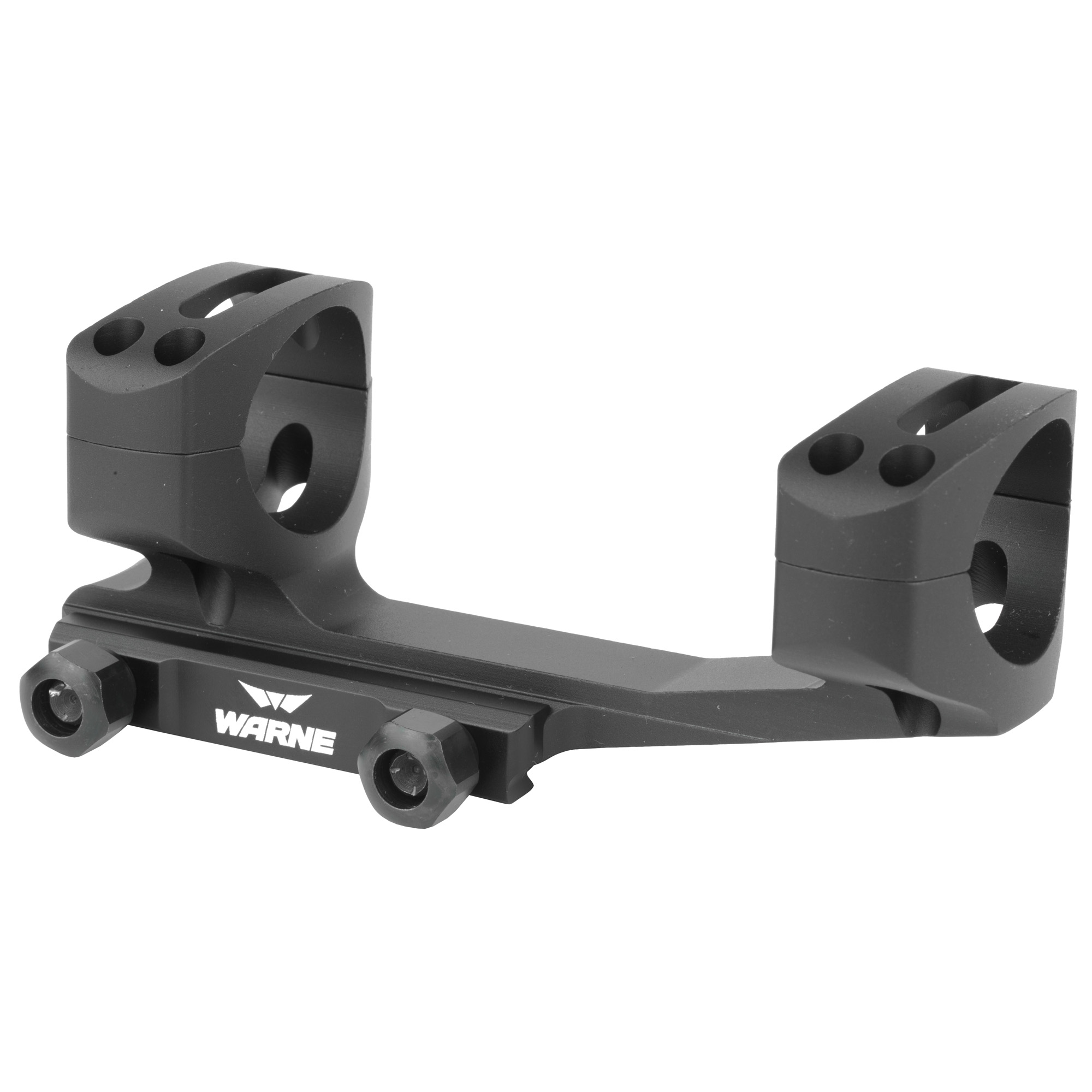 Warne XSKEL30TW X-SKEL Scope Mount/Ring Combo Black Anodized 30mm