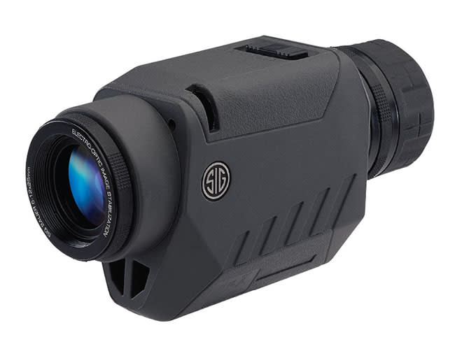 Sig Sauer Oscar3 6-12x25 Image Stabilized Compact Spotting Scope, Graphite