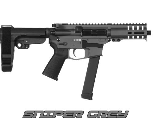 CMMG Banshee 9mm Pistol, Sniper Gray