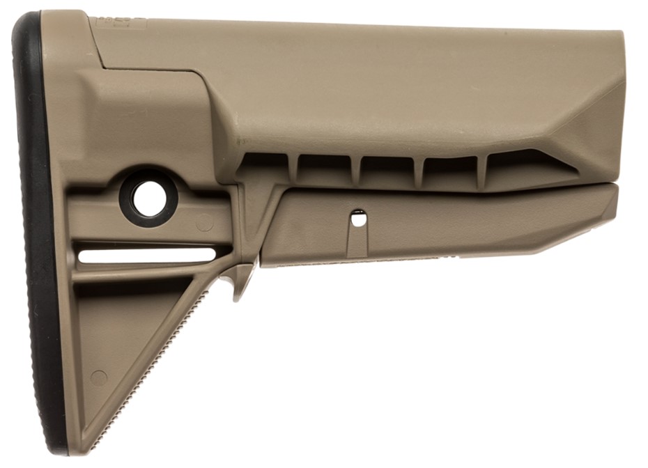 BCM GFSMOD0SPMDF BCMGunfighter Mod 0 Stock Assembly Flat Dark Earth Synthetic with SOPMOD Cheekweld for AR-15