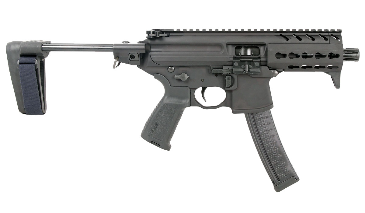 Sig Sauer MPX PDW Pistol W/Stabilizing Brace, Keymod, 9mm