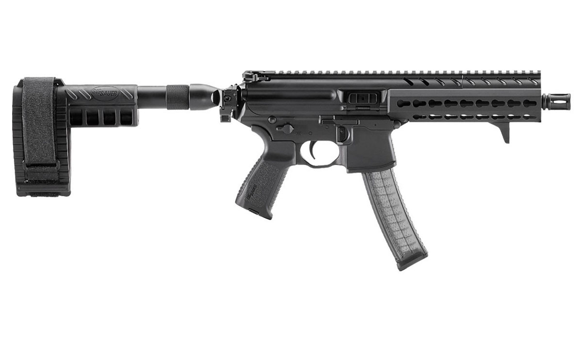 Sig Sauer MPX Pistol W/Stabilizing Brace, Keymod, 9mm