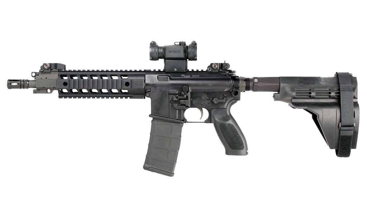 Sig Sauer 516 Pistol W/Stabilizing Brace, 5.56mm - USED