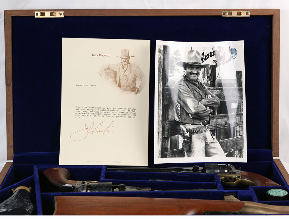 olt 1977 U.S. Calvary Commemorative Revolver Set - .44 Cal. - USED