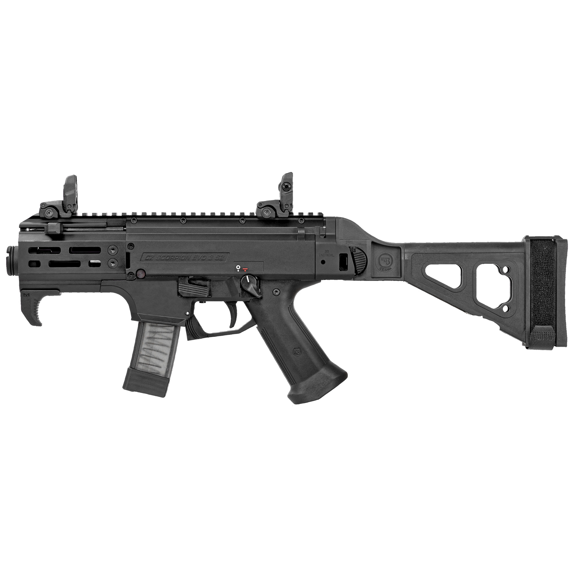 CZ Scorpion EVO 3 S2 Pistol Micro w/ Brace, 9mm - 10RD CZ Scorpion EVO 3 S2 Pistol Micro w/ Brace, 9mm - 10RD