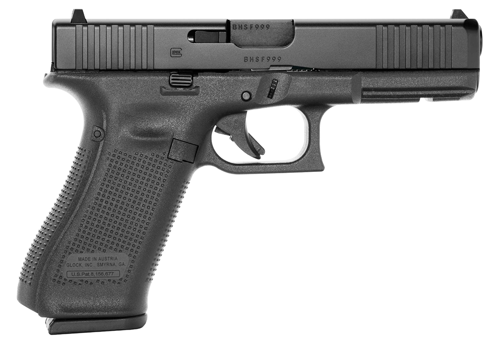 Glock 17 GEN 5 9mm - Black - Front Serrations 