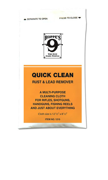 Quick Clean Lead Remover Cloth - Hoppe's