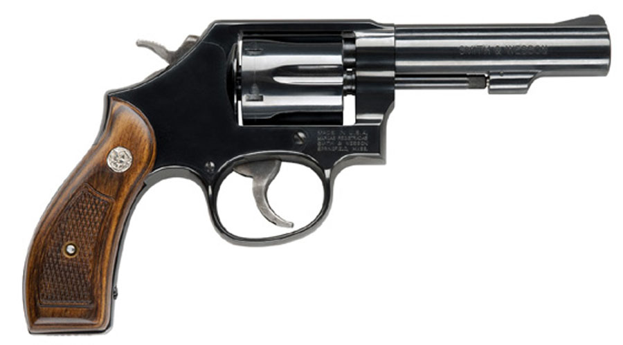 Smith & Wesson Model 10 Classic Six Shot, 4 inch .38SPL + P - Blue