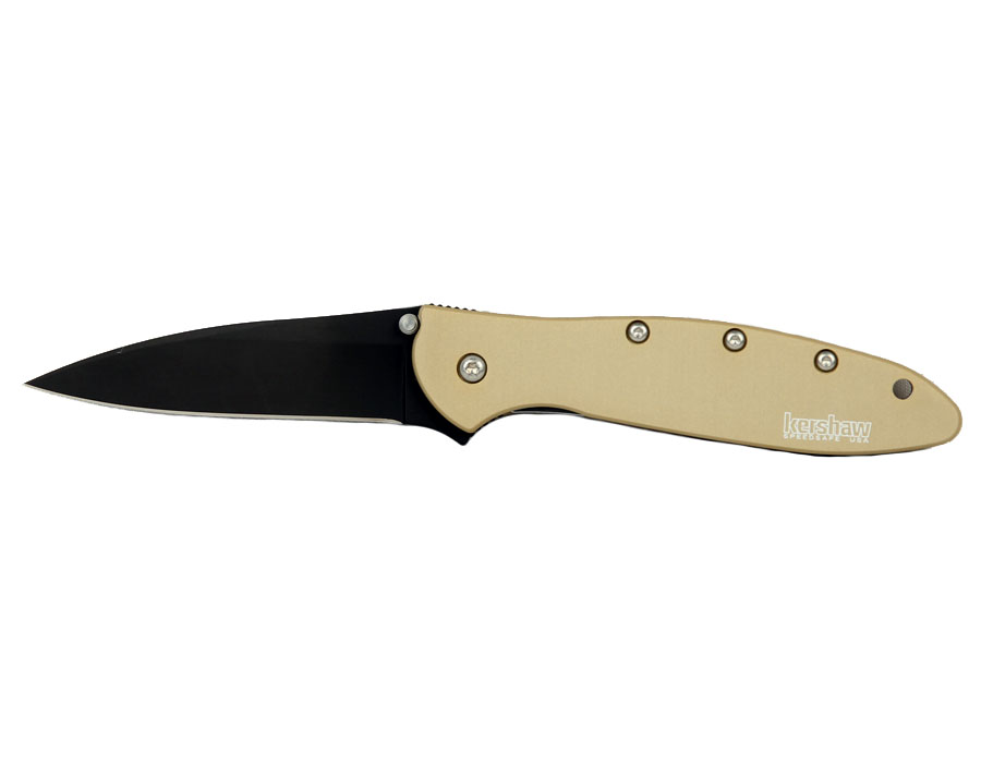Kershaw Leek Desert Sand/Black Knife Kershaw Leek Desert Sand/Black Knife