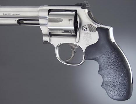 Hogue Rubber Monogrip for Smith-Wesson K/L Frame Round Butt