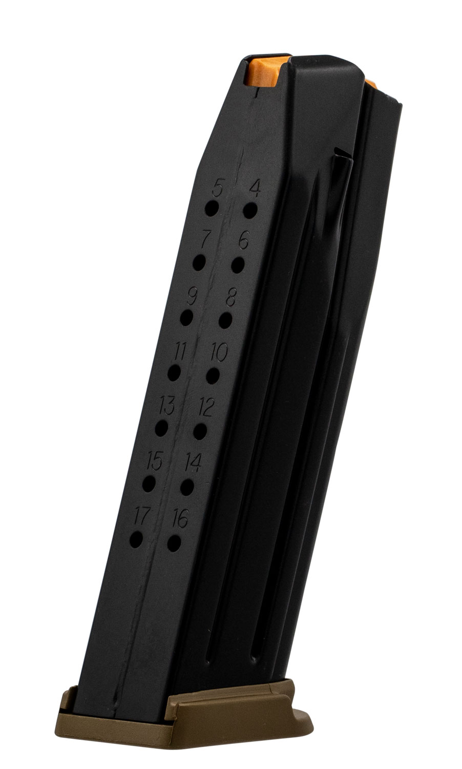 FN 509 17RD 9MM Magazine, FDE Basepad