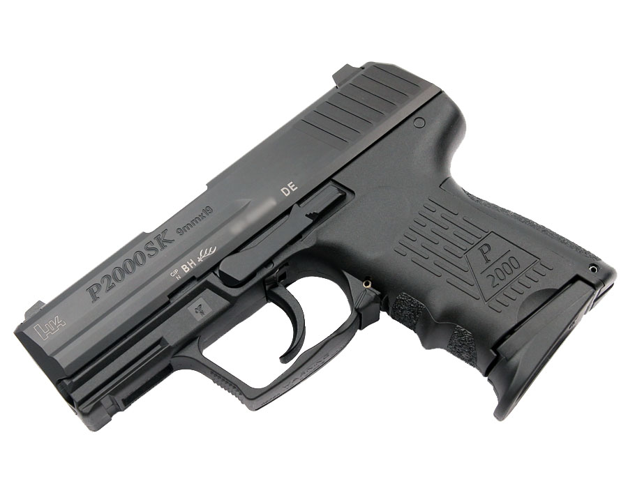 H&K P2000SK 9mm, LEM, V2, Night Sights, 3 Mags