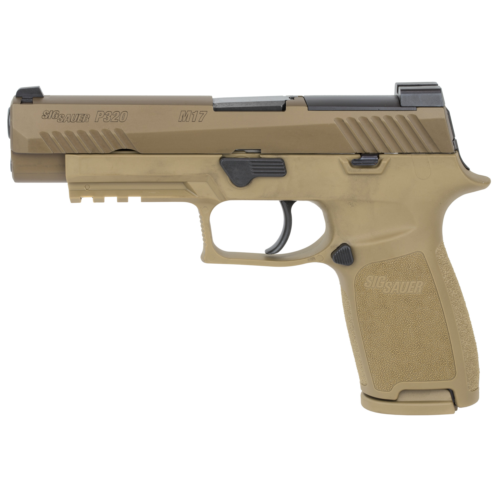 Sig Sauer P320 M17, 9mm, Coyote Tan, Night Sights