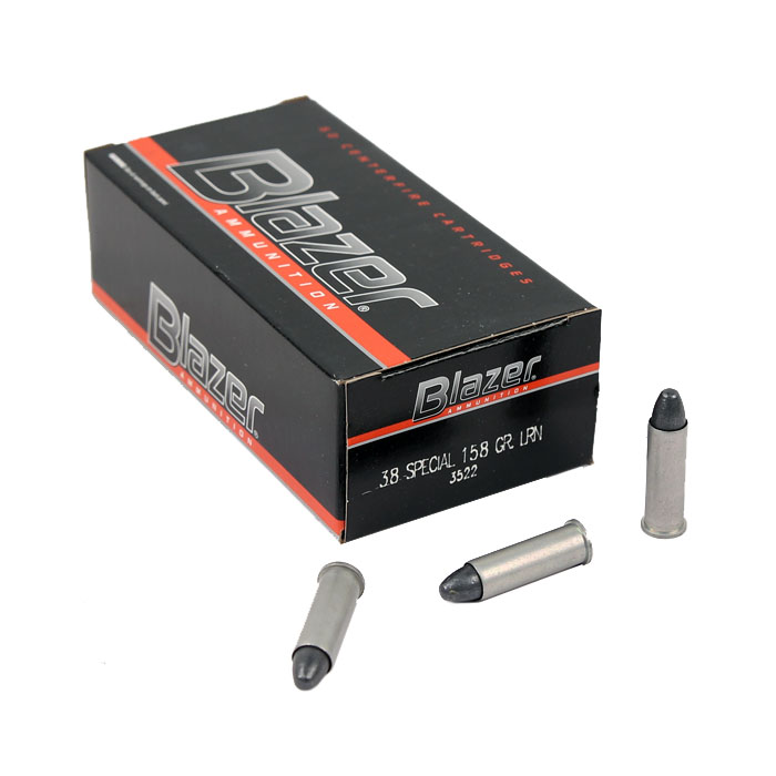 Cci Blazer 38 Special 158 Gr Lrn Aluminum 50rd Top Gun Supply