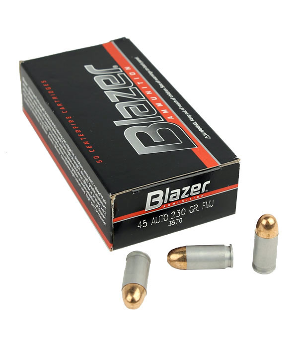 CCI Blazer .45ACP 230 GR. FMJ - Aluminum - 50RD