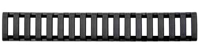 Ergo 18 Slot Ladder LowPro Rail Covers - 3PK - BLACK