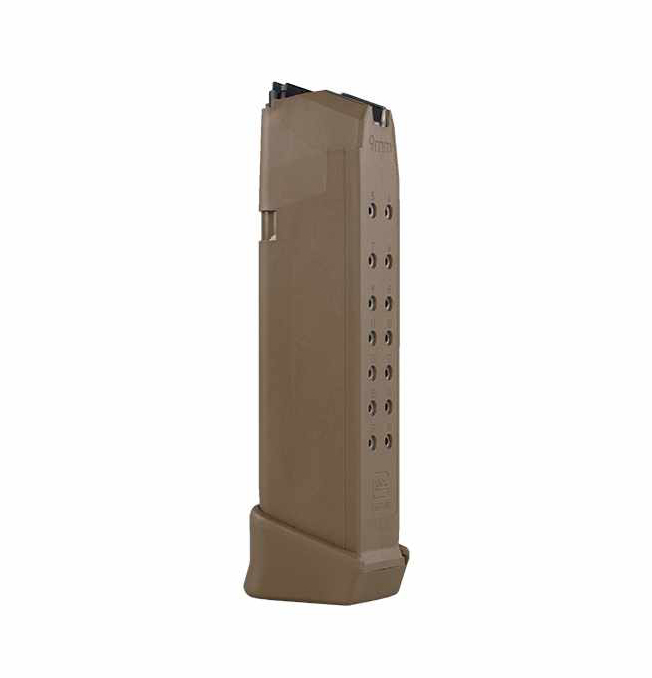 Glock 19X 9mm 19RD Magazine - Coyote