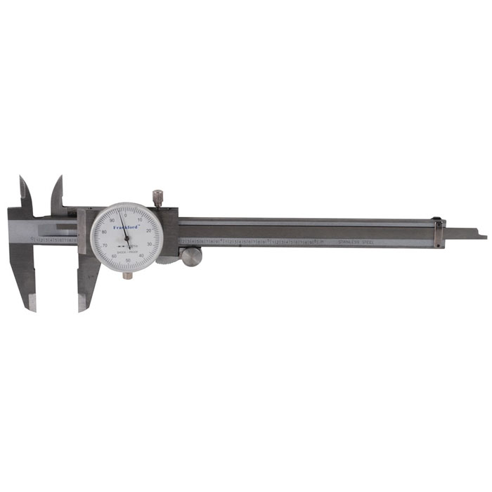 Frankford Arsenal Stainless Steel Dial Caliper - 6"