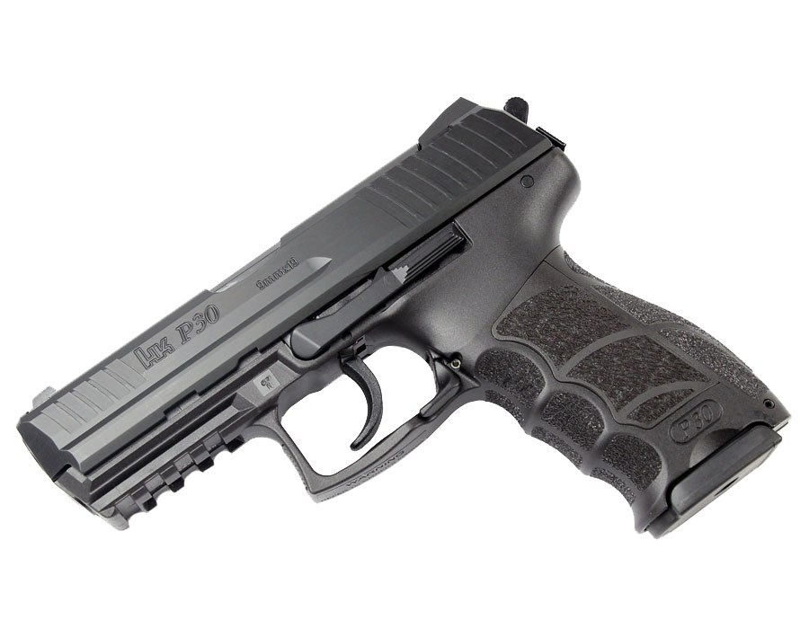 H&K P30 9mm, DA/SA, fixed sights, V3