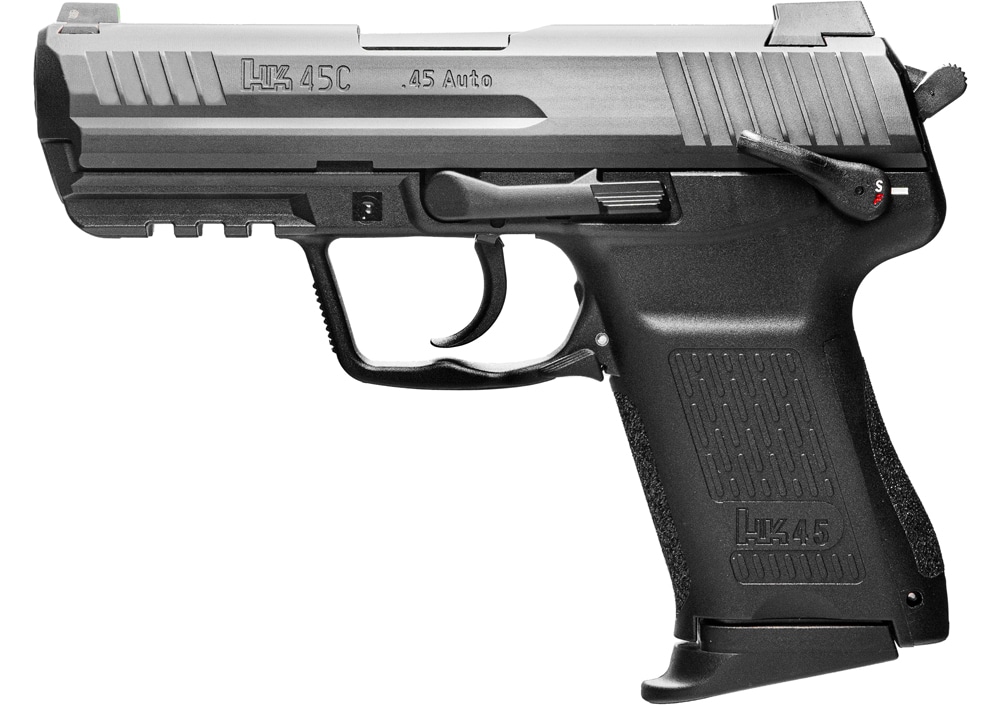 H&K HK45C Compact V1 .45ACP, DA/SA, Fixed Sights H&K HK45C Compact V1 .45ACP, DA/SA, Fixed Sights