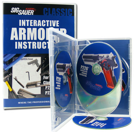 SIG SAUER Interactive Armorer Instruction CD Classic P Series - 4 CD Set