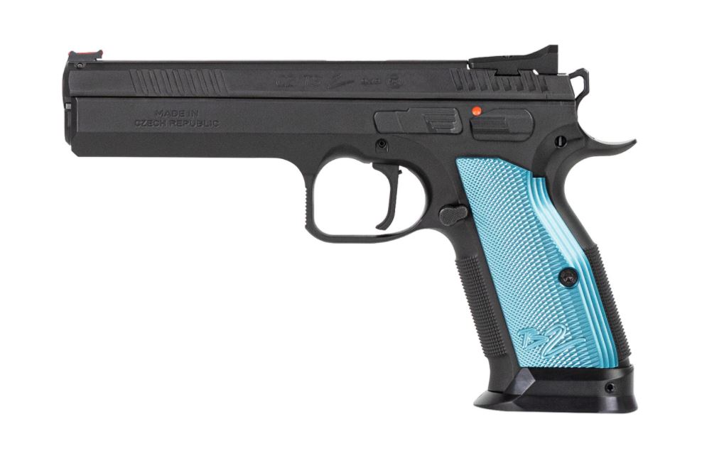 CZ-75 Tactical Sport 2, Blue, 9mm 